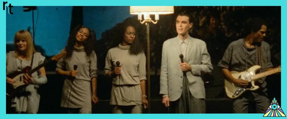 A still from Stop Making Sense.